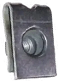 Number Plate Patti Car T-2 With Nut